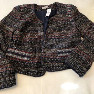 Ann Taylor Loft Jacket Long Sleeves Size 8 NWT